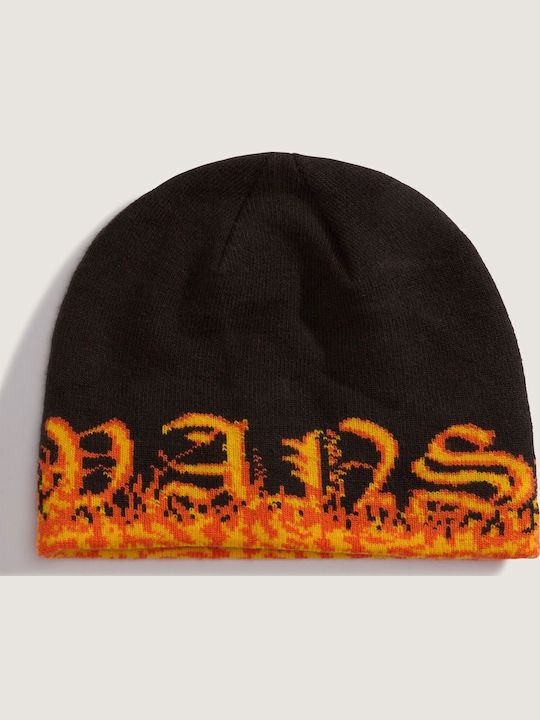 Kids Beanie Knitted Black