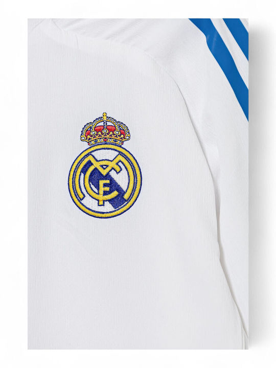 Kids' Sports Jacket with Lining White