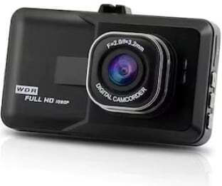 Cameră Auto Dash Full HD Unghi de Vizualizare 170° Senzor G Integrat Ecran LCD Negru