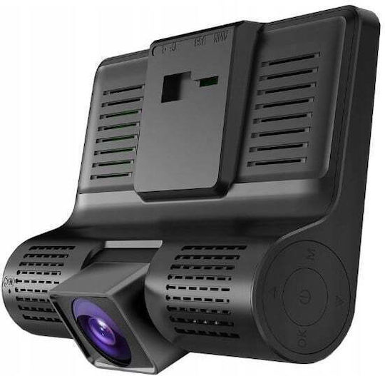 Car Dvr Camera Quidux Q300 4" Screen 1080p 170 Degrees G Sensor Black
