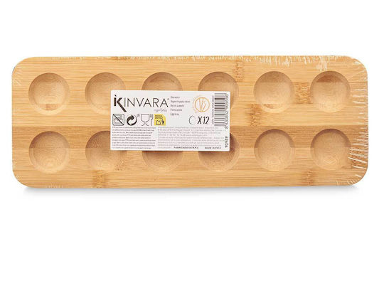 Kinvara Fridge Egg Holder For 12 Eggs 30x11.5x1.6cm