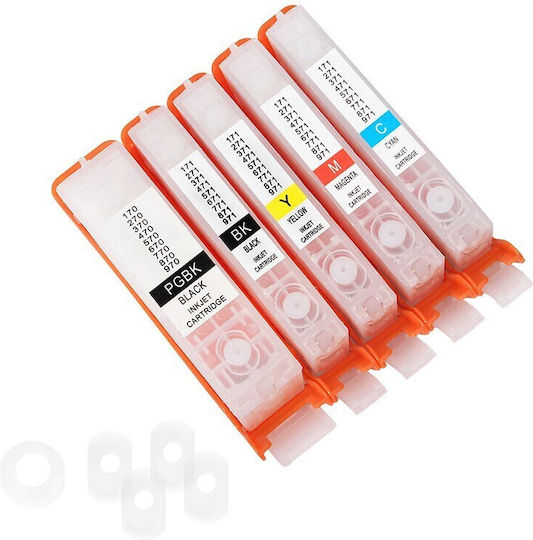 Wiederverschließbare Canon Pgi-570 Cli-571 Kompatible & Generalüberholte Tintenpatronen