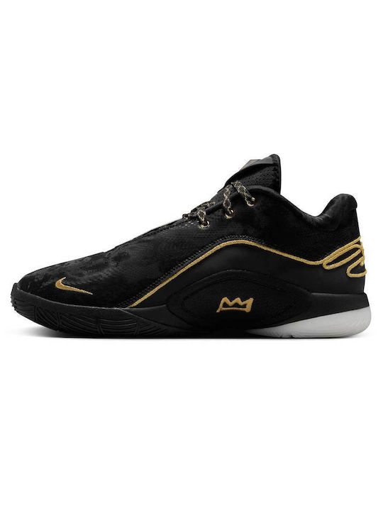 LeBron 22 Low Basketball Shoes White / Black / Metallic Gold