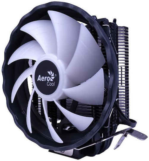 Aerocool Rave 3 ARGB Охладител за ЦПУ за Socket /A/M/4/1/2/0/0/1/1/5/x/1/7/0/0/ Черен