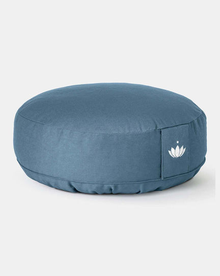 Bean Bag Bolster Lotus Marine Blue 31x31x10cm