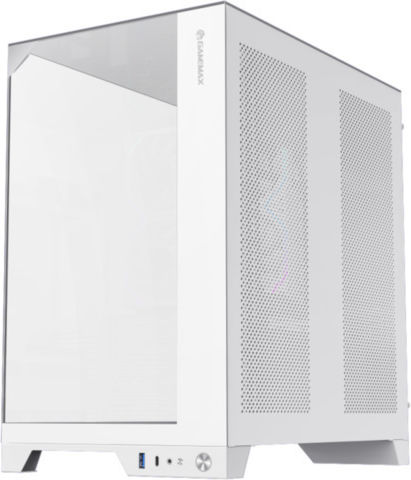 GameMax Infinity Pro Gaming Midi Tower Κουτί Υπολογιστή με Πλαϊνό Παράθυρο Λευκό
