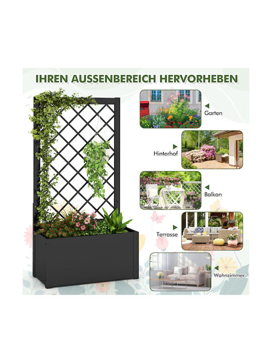 Costway Planter Box Metallic Pink