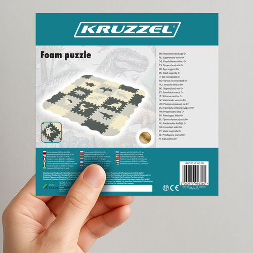 Kruzzel Kids Educational Floor Puzzle 35pcs