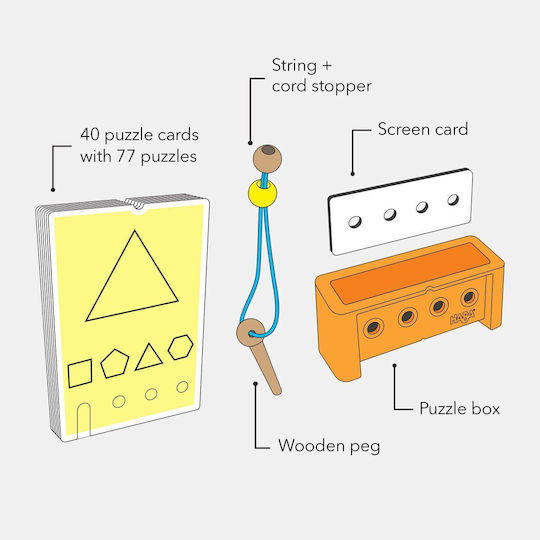 Настолна игра Logic Case Starter Set 7+ години (EN) Haba