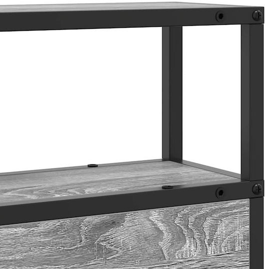 vidaXL Tăblie De Pat Din Lemn Gri Sonoma 138x98cm