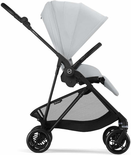 Cybex Melio Καρότσι Μωρού Kατάλληλο για Nεογέννητο Fog Grey