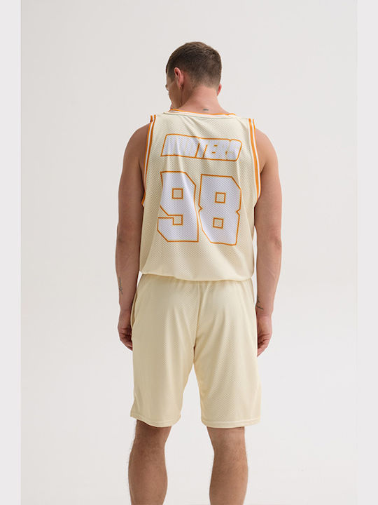 Herrenshorts Gelb
