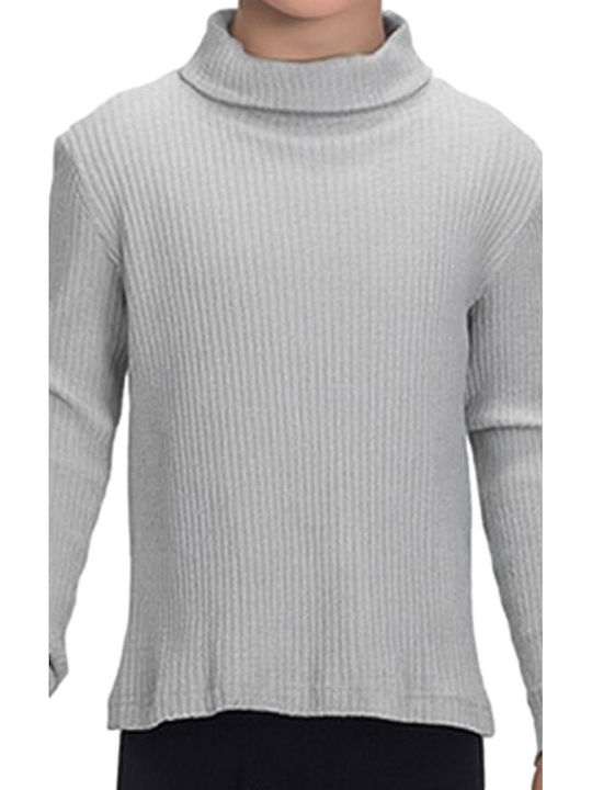 Kinderoberteile Rollkragenpullover Langärmelig Schwarz