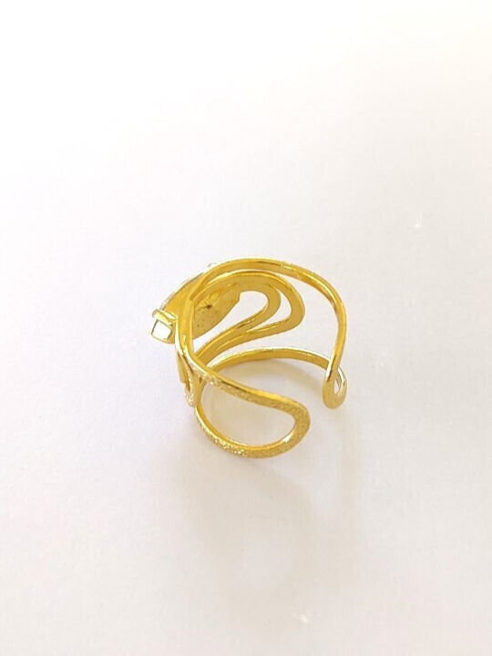 Loua Jewels Ring with Stones Gold Plated