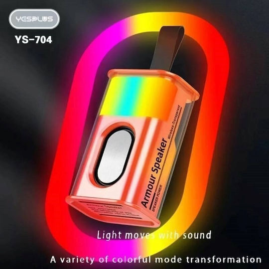 Yesplus Cyberpunk Ys-704 Ηχείο Bluetooth Μωβ