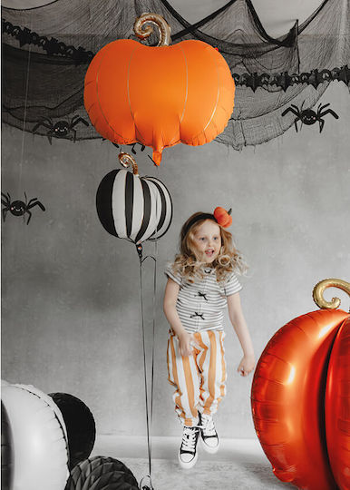 Μπαλόνι Halloween Foil Jumbo Πορτοκαλί 62εκ.