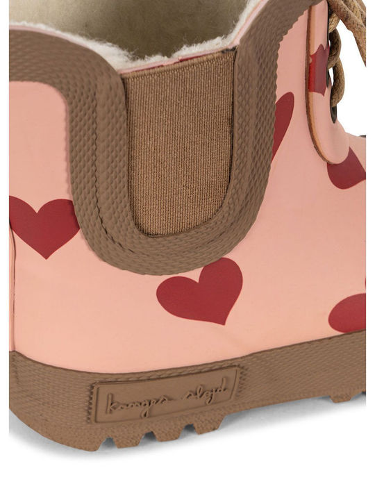 Kids Wellies with Internal Lining Pink