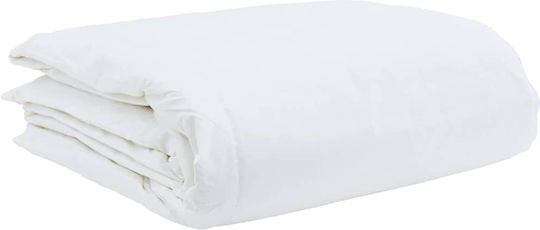 vidaXL Bettdecken-Set Doppelbett 200x220cm White 3Stück
