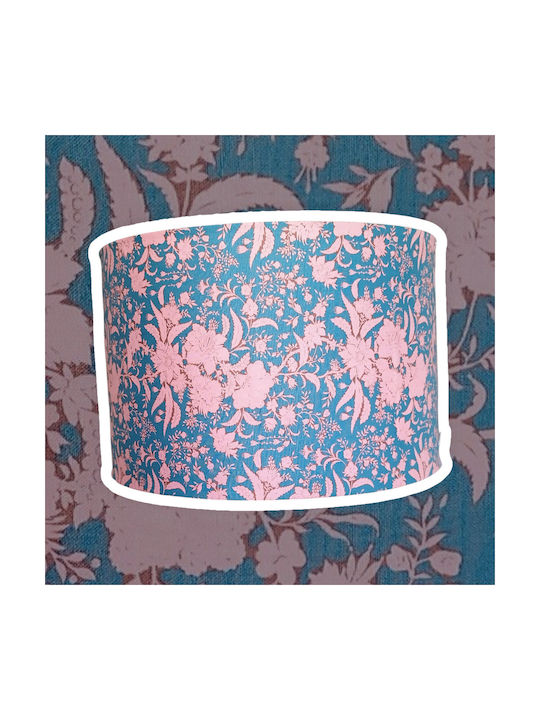 Oxygen Negative Single-Light Kids Ceiling Light with E27 Fitting Blue 35x20cm