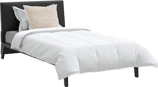 vidaXL Bettdecken-Set Einzelbett Daunen 135x220cm White 2Stück