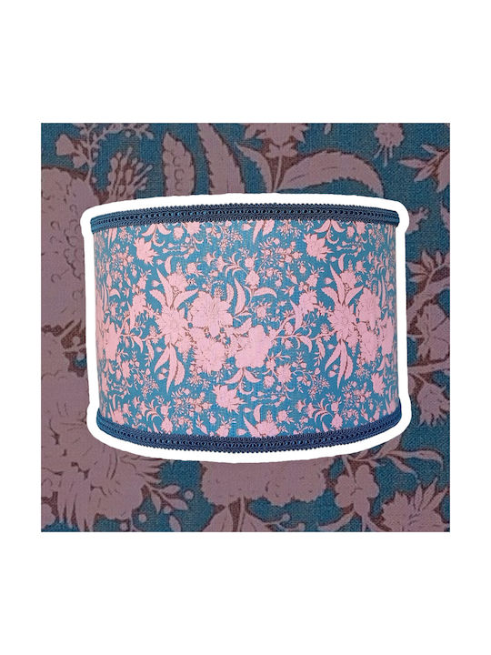 Oxygen Negative Single-Light Kids Ceiling Light with E27 Fitting Blue 35x20cm