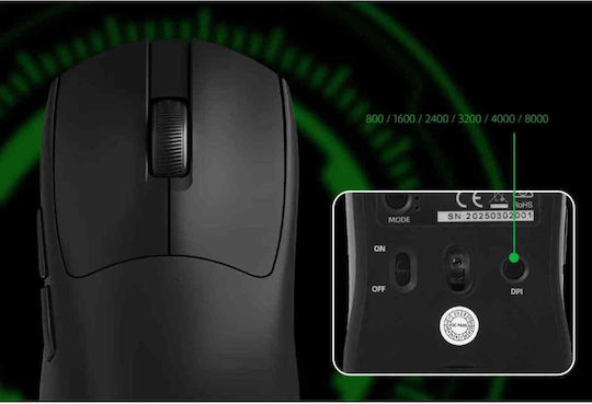 Marvo G867W Niro 320 Ασύρματο Gaming Ποντίκι 8000 DPI Μαύρο