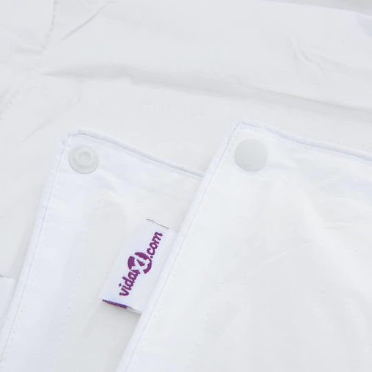 vidaXL Bettdecken-Set Einzelbett Daunen 135x220cm White 2Stück
