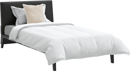 vidaXL Bettdecken-Set Einzelbett Daunen 135x220cm White 2Stück