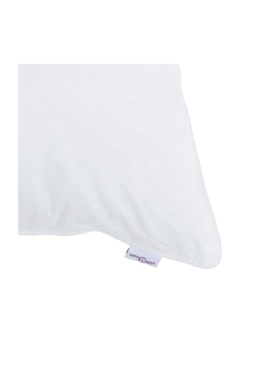 vidaXL Duvet Set Single with Microfiber Filling 135x220cm White 2pcs