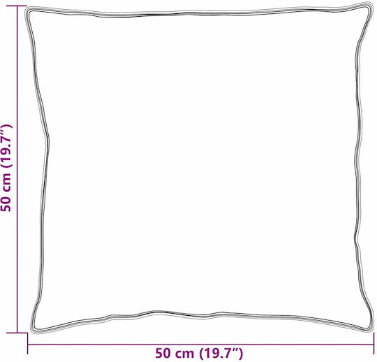 vidaXL Duvet Set Single with Microfiber Filling 135x220cm White 2pcs