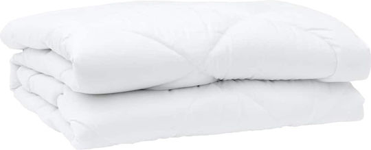 vidaXL Bettdecken-Set Doppelbett mit Microfiber-Füllung 200x200cm White 3Stück