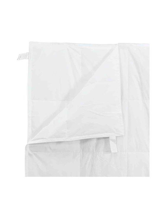 vidaXL Bettdecken-Set Einzelbett Daunen 135x200cm White 2Stück