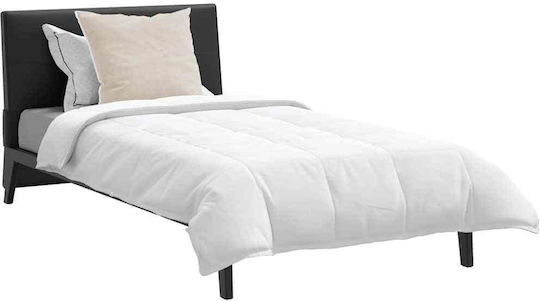 vidaXL Bettdecken-Set Einzelbett Daunen 135x200cm White 2Stück