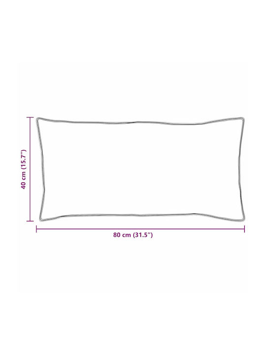 vidaXL Duvet Set Single with Microfiber Filling 140x220cm White 2pcs