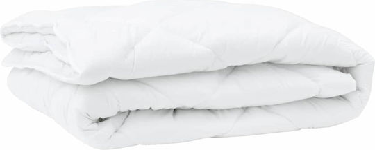 vidaXL Bettdecken-Set Doppelbett mit Microfiber-Füllung 200x220cm White 3Stück