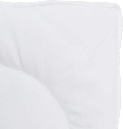 vidaXL Duvet Set Double with Microfiber Filling 200x220cm White 3pcs