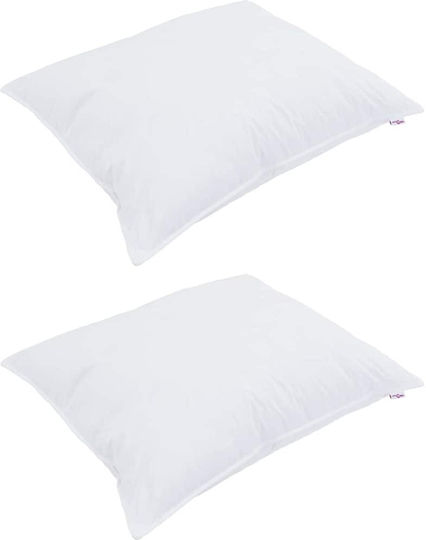 vidaXL Σετ Πάπλωμα Διπλό με Γέμιση Microfiber 200x200εκ. Λευκό 3τμχ