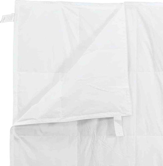 vidaXL Σετ Πάπλωμα Υπέρδιπλο με Γέμιση Microfiber 220x260εκ. Λευκό 3τμχ