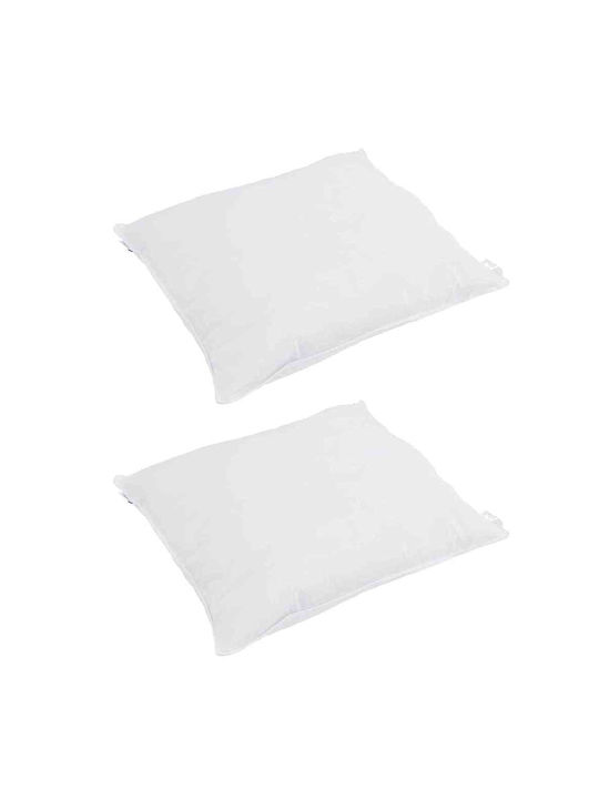 vidaXL Bettdecken-Set Doppelbett mit Microfiber-Füllung 200x200cm White 3Stück