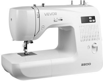 Vevor Haushaltsnähmaschine Weiß