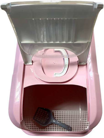 Katzentoilette Geschlossen mit Filter und Sieb Beige L66 x B46 x H46cm