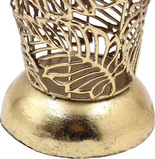 Keskor Decorative Vase Gold 18x18x50cm