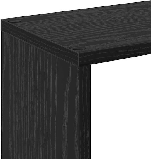 Библиотека Черен Дъб 72x20x120см