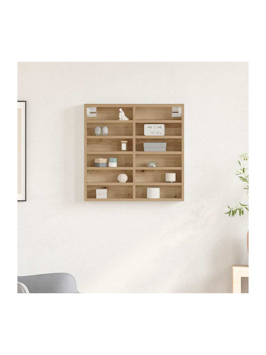 Ράφι Τοίχου Δρυός 60x8.5x58εκ.