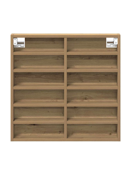 Ράφι Τοίχου Δρυός 60x8.5x58εκ.