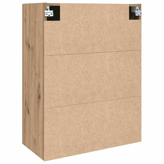 vidaXL Badezimmerschrank B69.5xT34xH90cm Braun