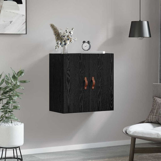 vidaXL Ντουλάπι Μπάνιου 60x31x60cm Μαύρο