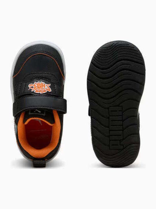 Multiflex 2 Kinder Sneakers mit Klettverschluss Schwarz