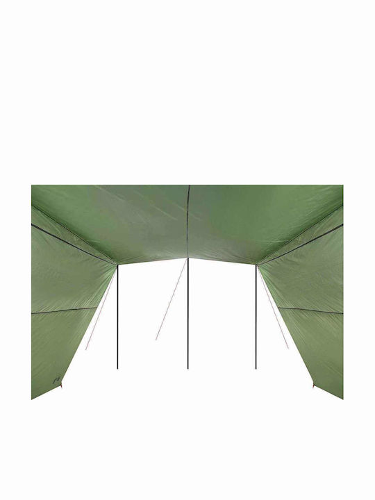 vidaXL Τέντα Βεράντας Πράσινη 3.02x2.4m