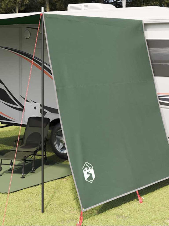 vidaXL Cort Terasă Verde x2.4m